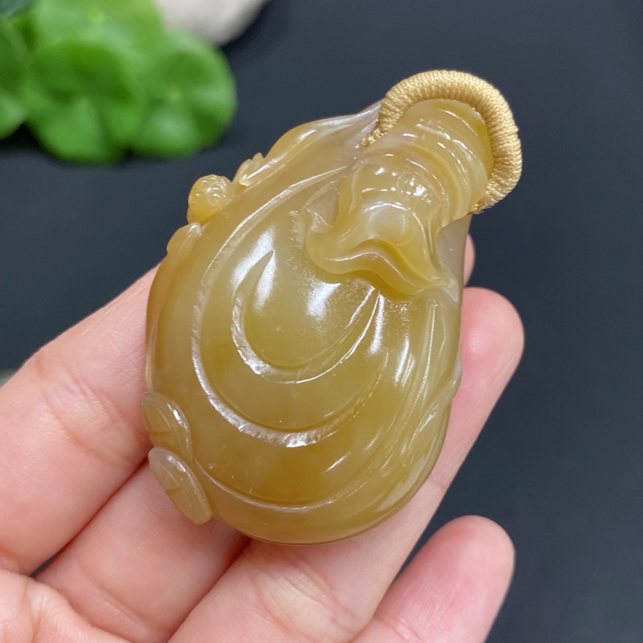 H27126916 Hetian Jade Pendant    Lucky Bag   Total Weight: Approx. 36.6g