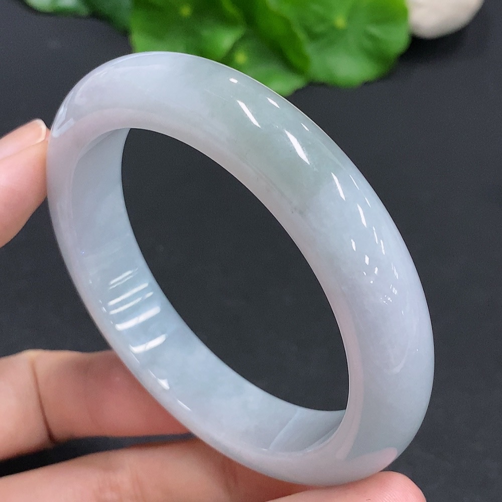 F30457175 Jadeite Round Bracelet Total Weight Approx. 60.3g Size 56