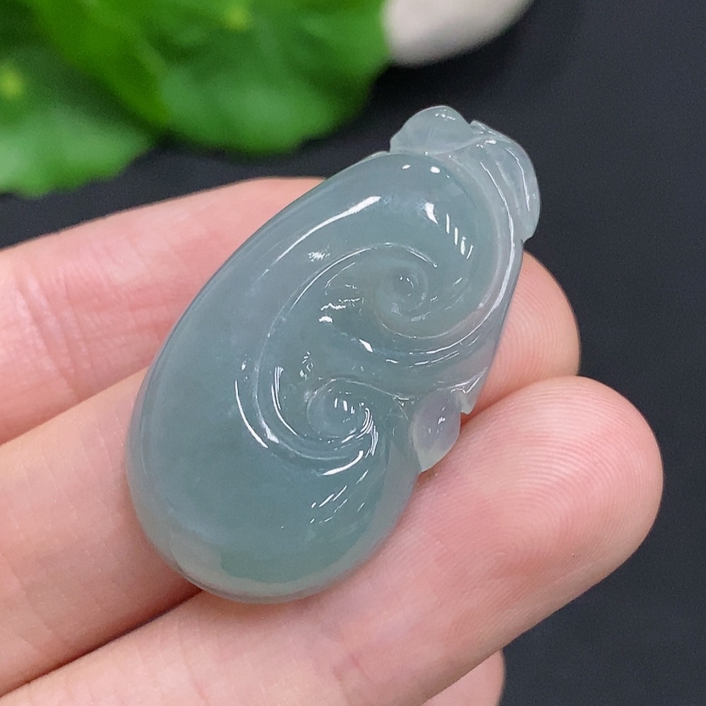 F32757208 JadeiteRuyi Pendant, Total Weight Approx. 8.8g