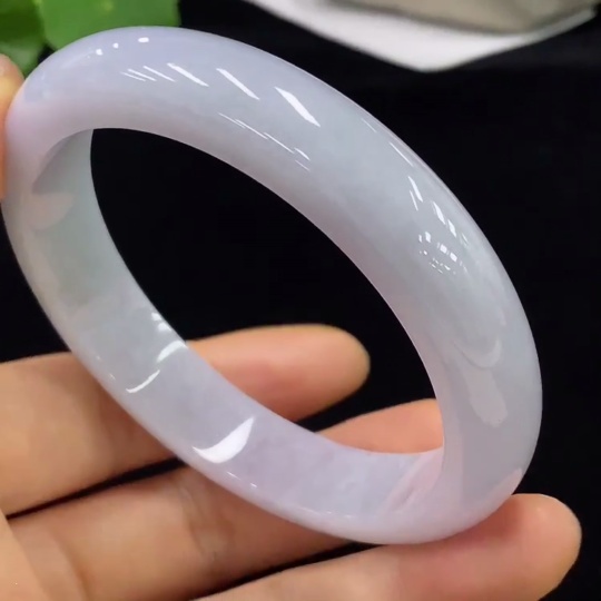 F33929827 Jadeite Regular Round Bangle Size 59.5 Total Weight Approx. 60.41g