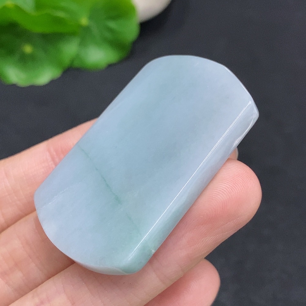 F33830790 Jadeite Plain Pendant, Total Weight Approx. 21.2g