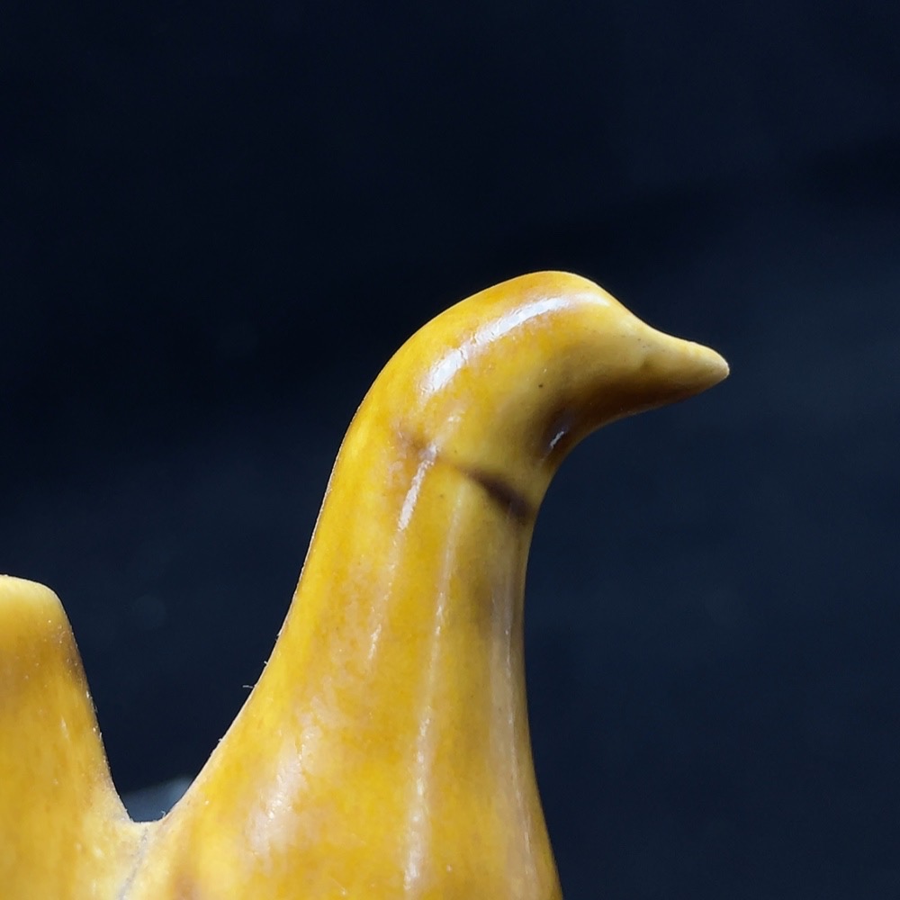 W32716878 Ceramic, Mint Condition, Modern Yellow Glazed Teapot (Subject to Actual Item)