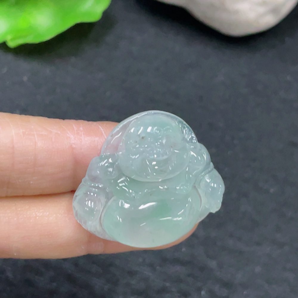 F31636724 JadeiteBuddha Pendant