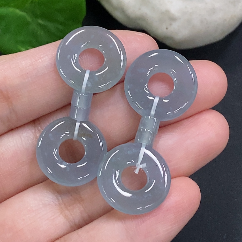 F35164757 Jadeite Donut Pendant Sell as a Lot