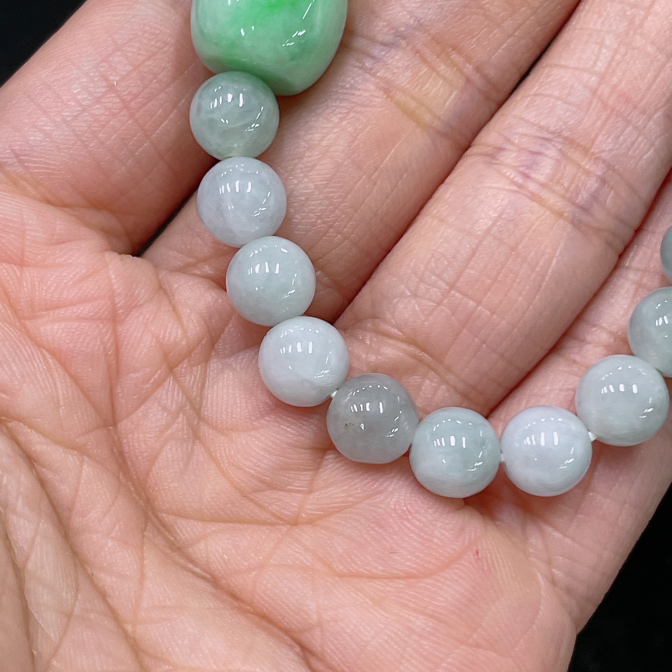 F35139316 Jadeite Bracelet 13.1/7.5mm Approx. Total Weight 21.64g