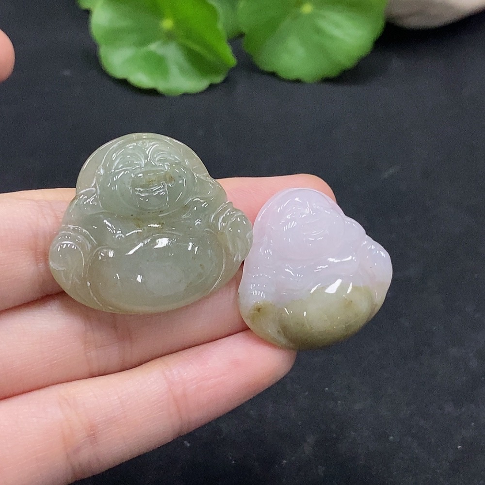 F35089810 Jadeite Buddha Pendant