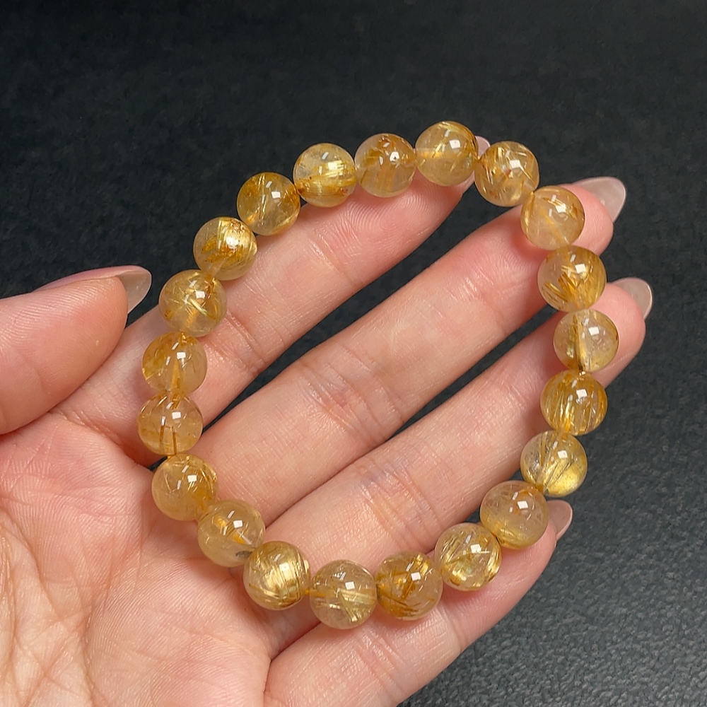 C33870741 Crystal Bracelet Total Weight Approx. 21.43g Size 8.9mm