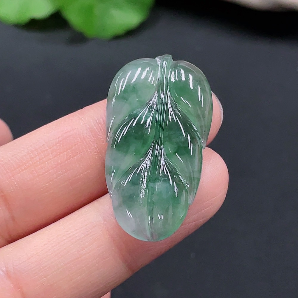 F25906471 Jadeite Safety Buckle Pendant, Total Weight Approx. 5.25g