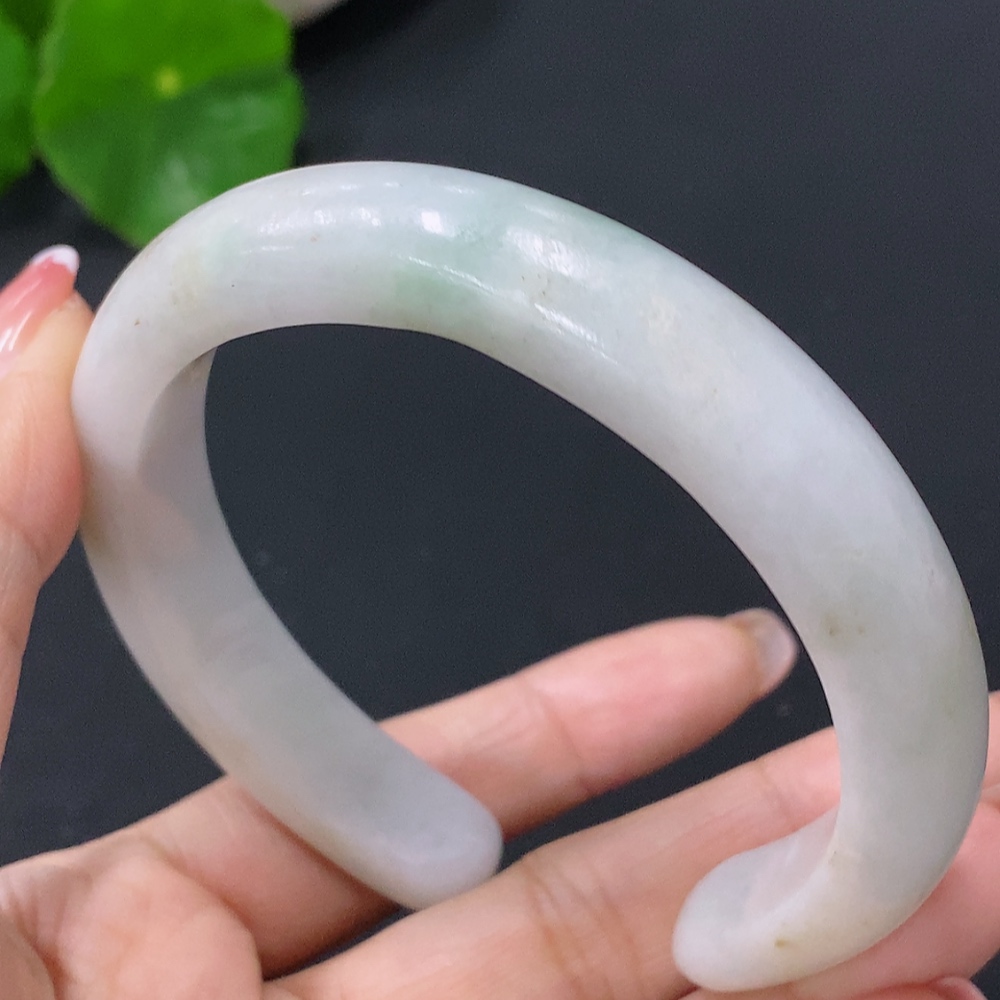 F27116549 Jadeite Cat Claw Bracelet Size 58.5mm Total Weight Approx. 51.477g
