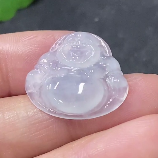 F34030983 Jadeite Pendant Buddha, Total Weight Approx. 2.34g