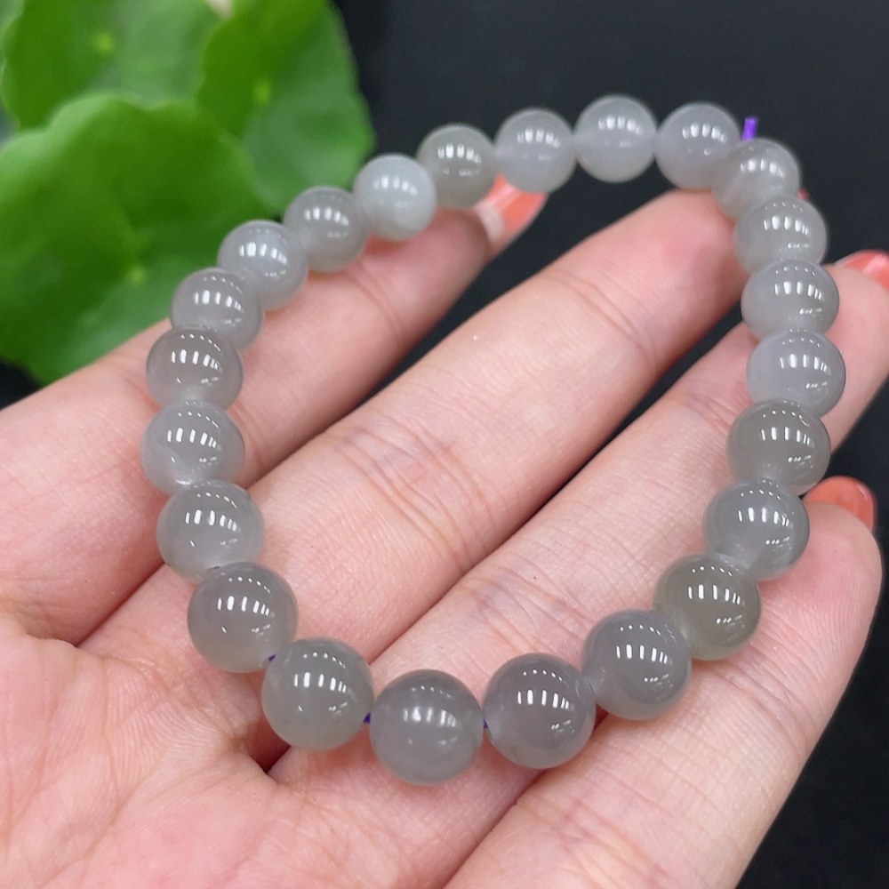 H34027497 Hetian Jade Bracelet, Approx. 7.8mm, Total Weight Approx. 16.8g