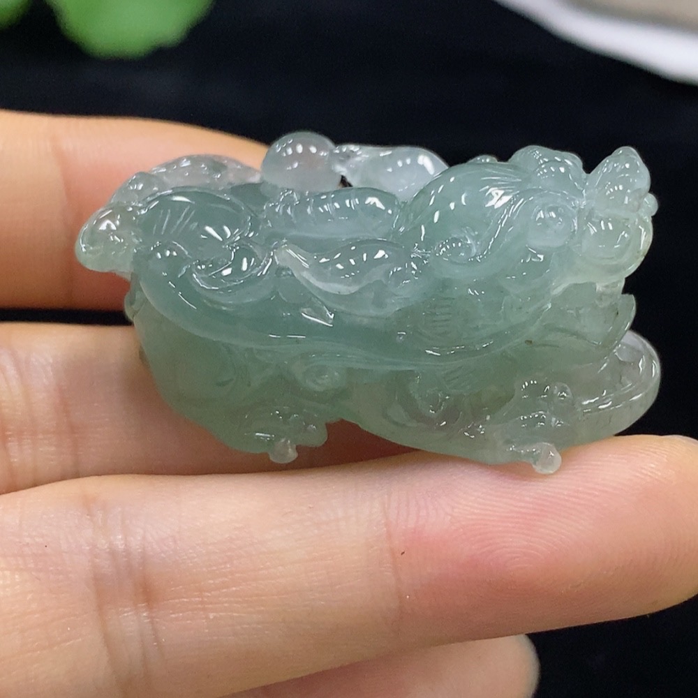 F32731426 Jadeite Pi Xiu Pendant, Total Weight Approx. 29.02g