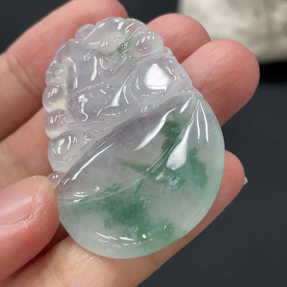 F28284253 Jadeite Pendant Total Weight Approx.14.6g