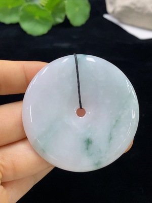 F31651001 JadeiteSafety Buckle Pendant