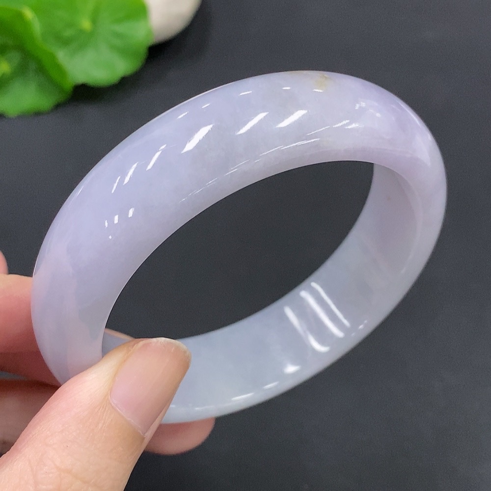 F21428062 Jadeite Round Bangle Size 58.6 Total Weight Approx. 81.45g