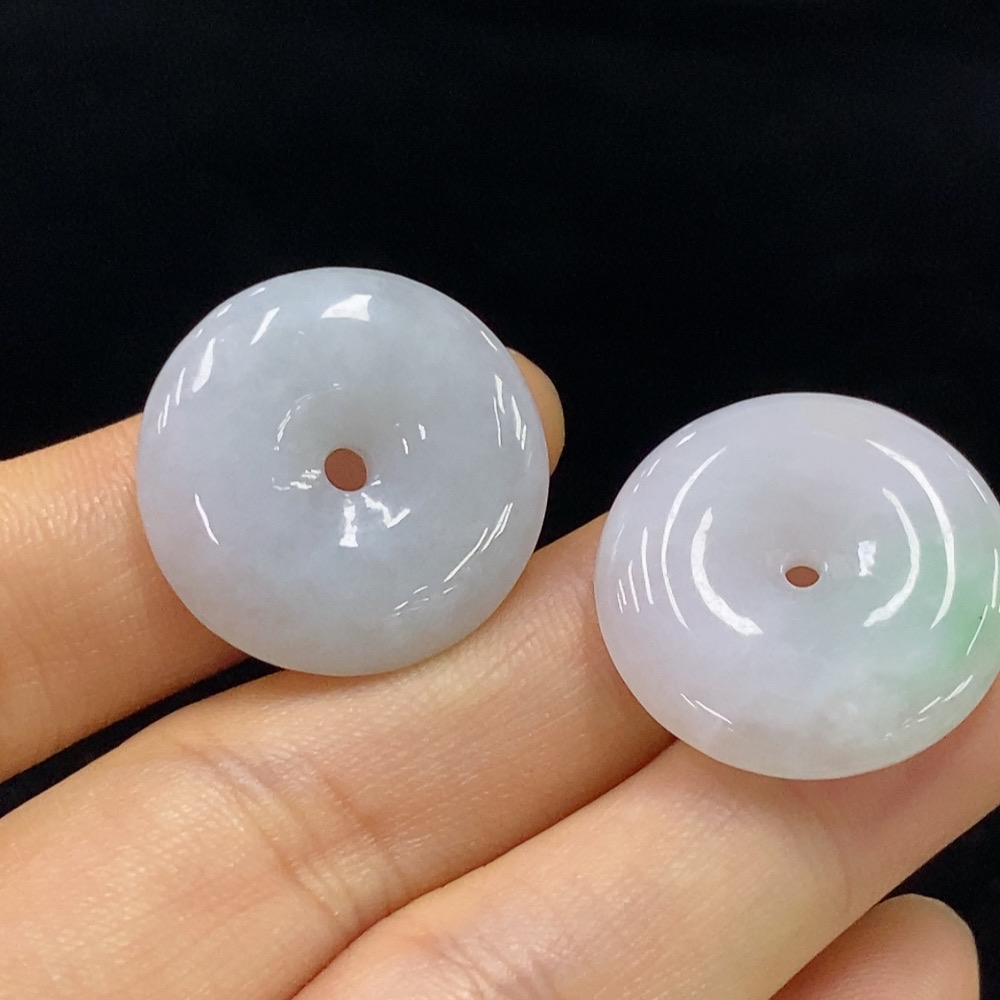 F33928374 Jadeite Pendants Sell as a Lot