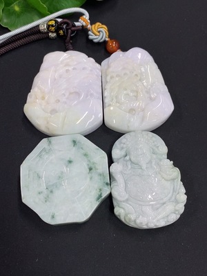 F46555516 翡翠挂件一手走