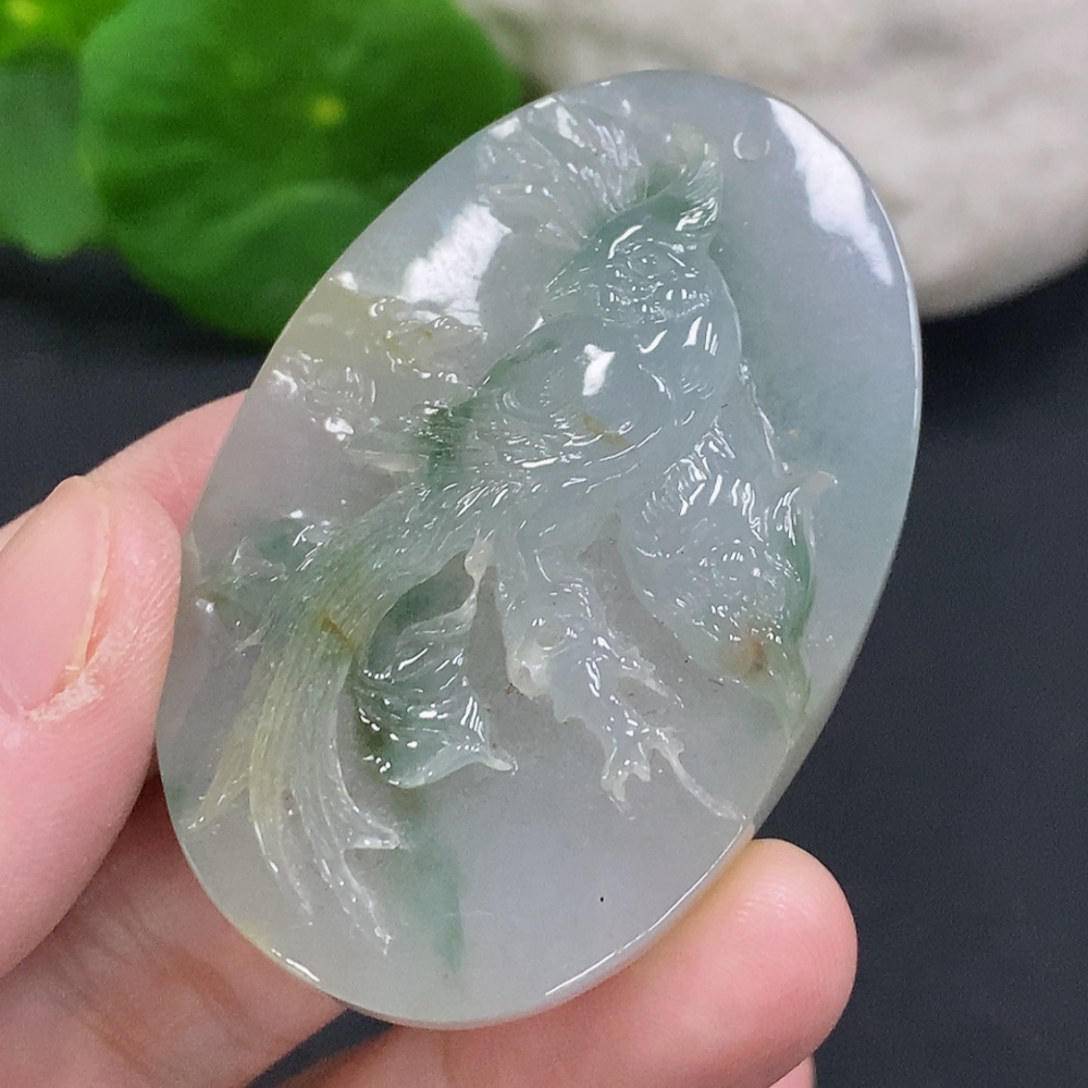F33906271 Jadeite Heroic and Outstanding Pendant