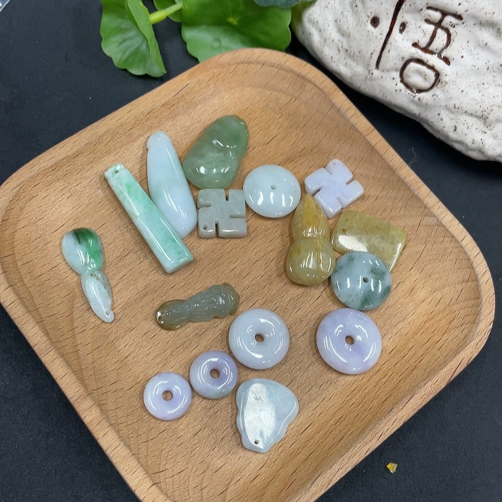 F12383908 Jadeite Pendant Wholesale Set