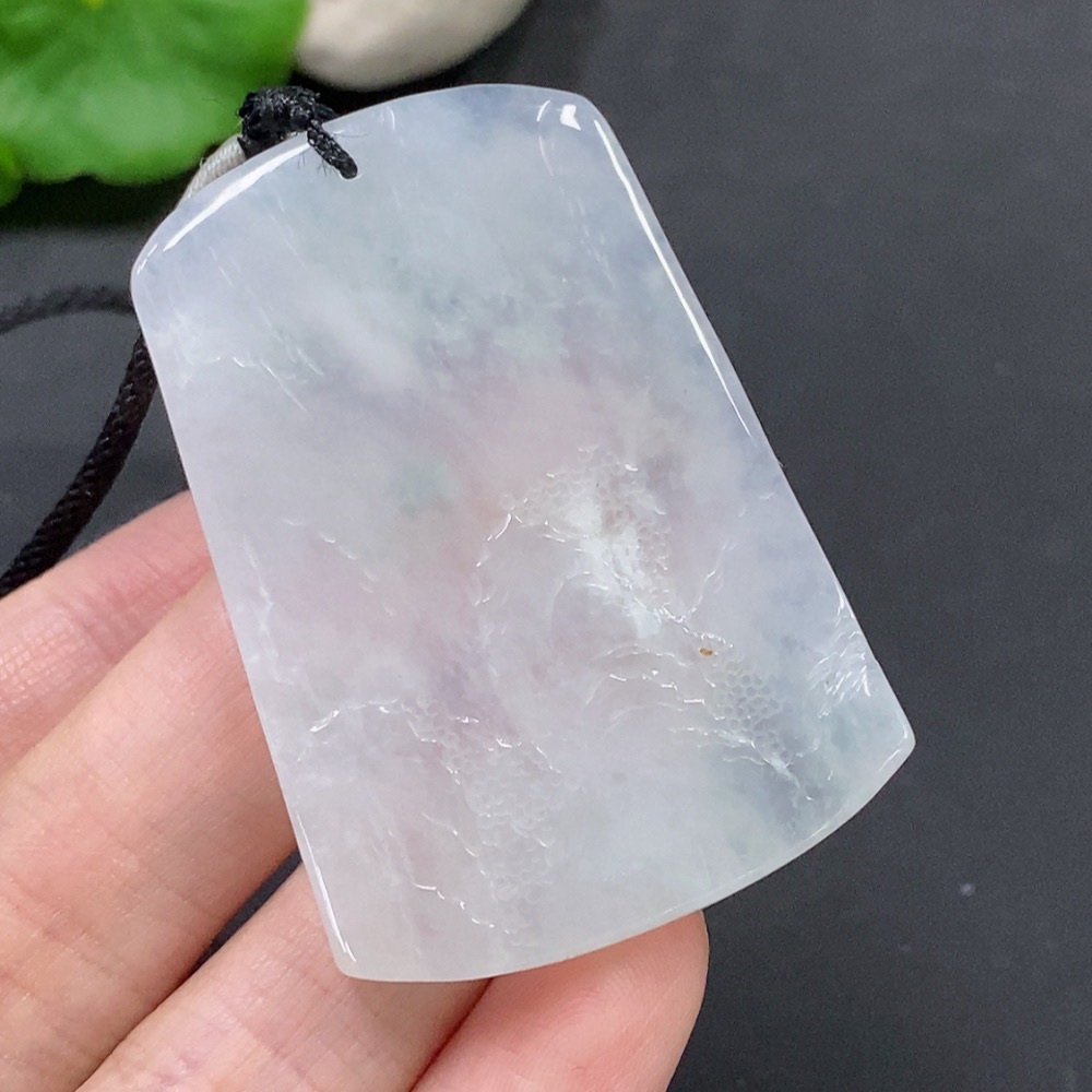 F22491224 JadeiteLandscape Pendant Total Weight 30.807g