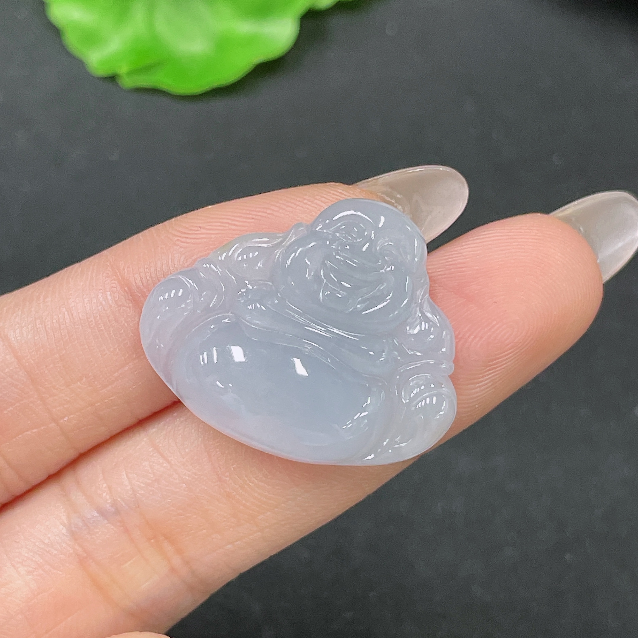 F35137991 Jadeite Pendant Buddha, Total Weight Approx. 5.92g