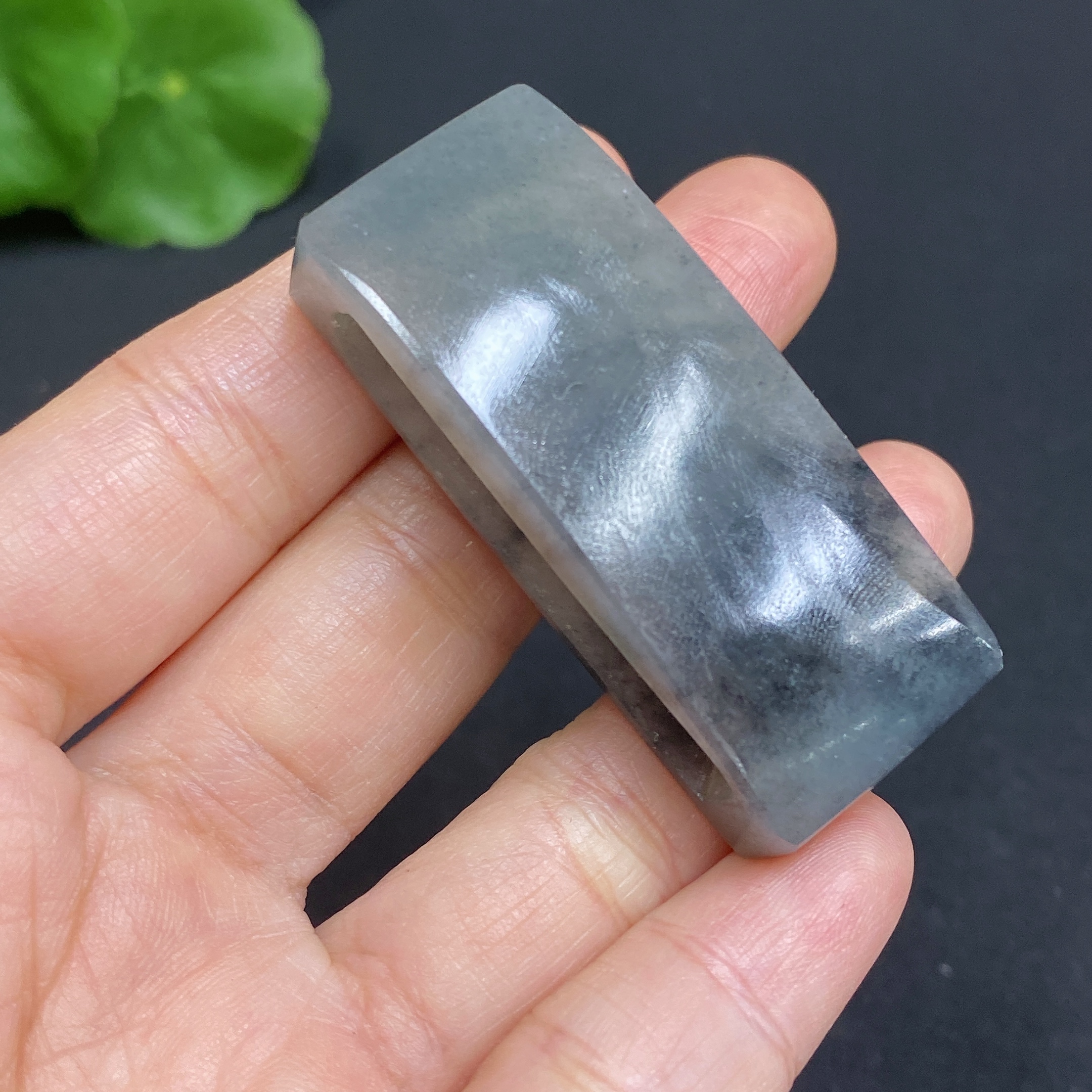 H32760208 Hetian Jade Belt Buckle