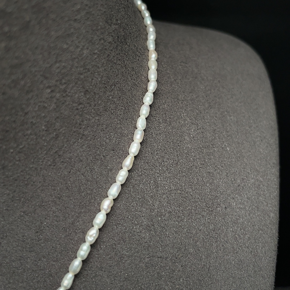 C34992500 Combined Seawater Pearl Pendant with Pearl Necklace Non-Gold Total Product Weight Approximately 7.16g Size 2-13.7mm
