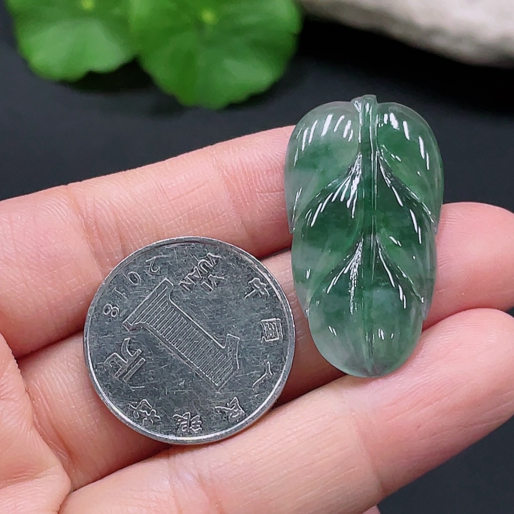 F25906471 Jadeite Safety Buckle Pendant, Total Weight Approx. 5.25g