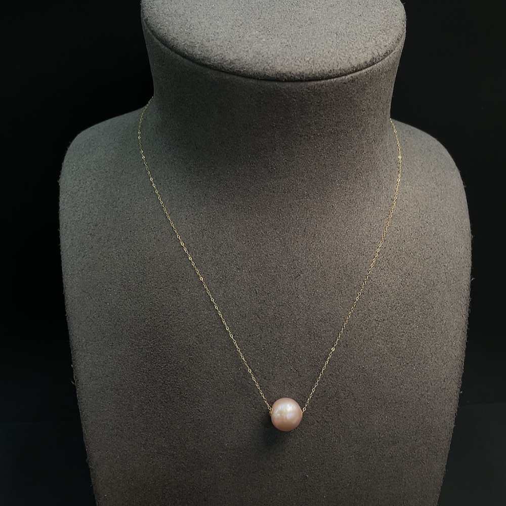 C17916105 18k gold pearl pendant approx. 2.22g size 11.3mm