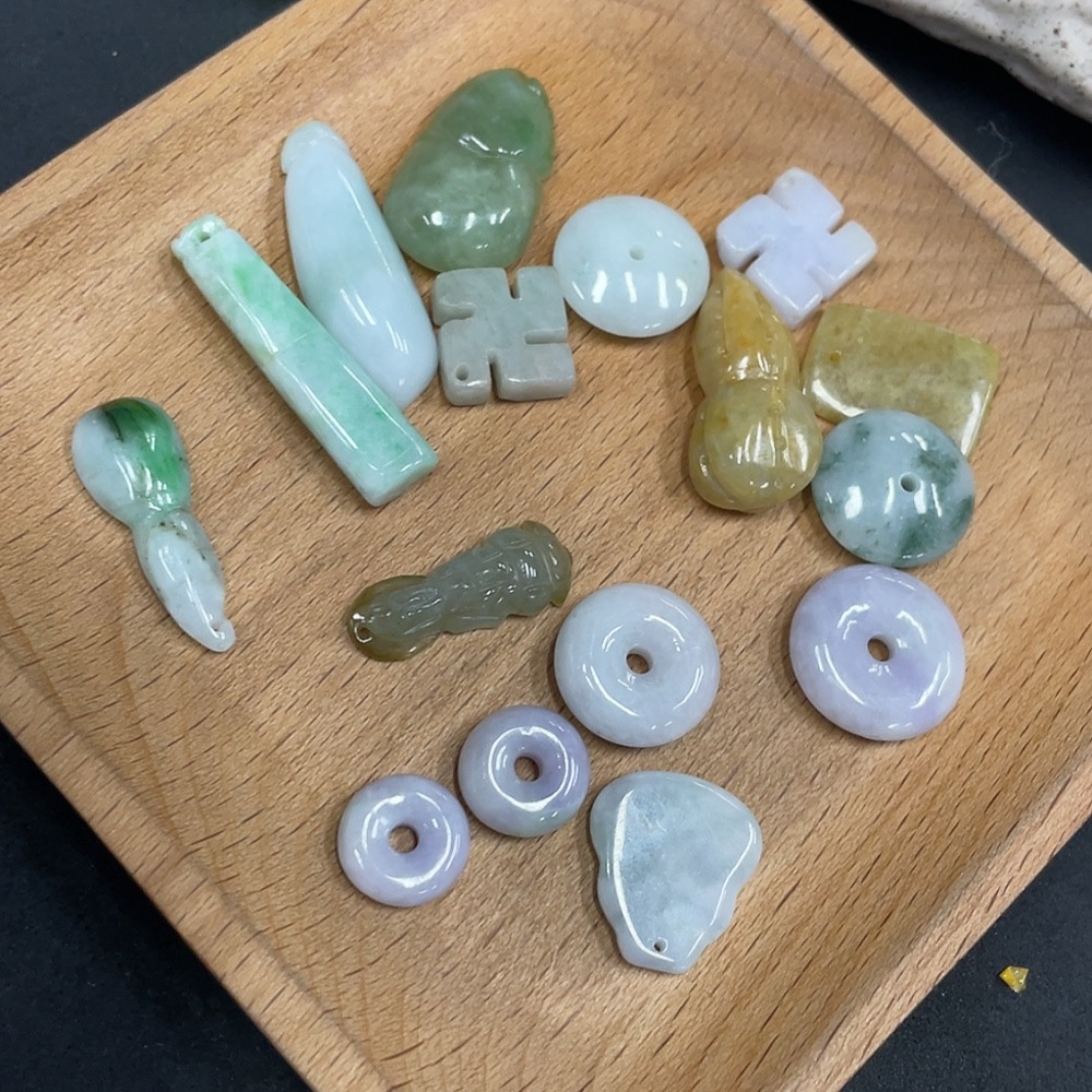 F12383908 Jadeite Pendant Wholesale Set