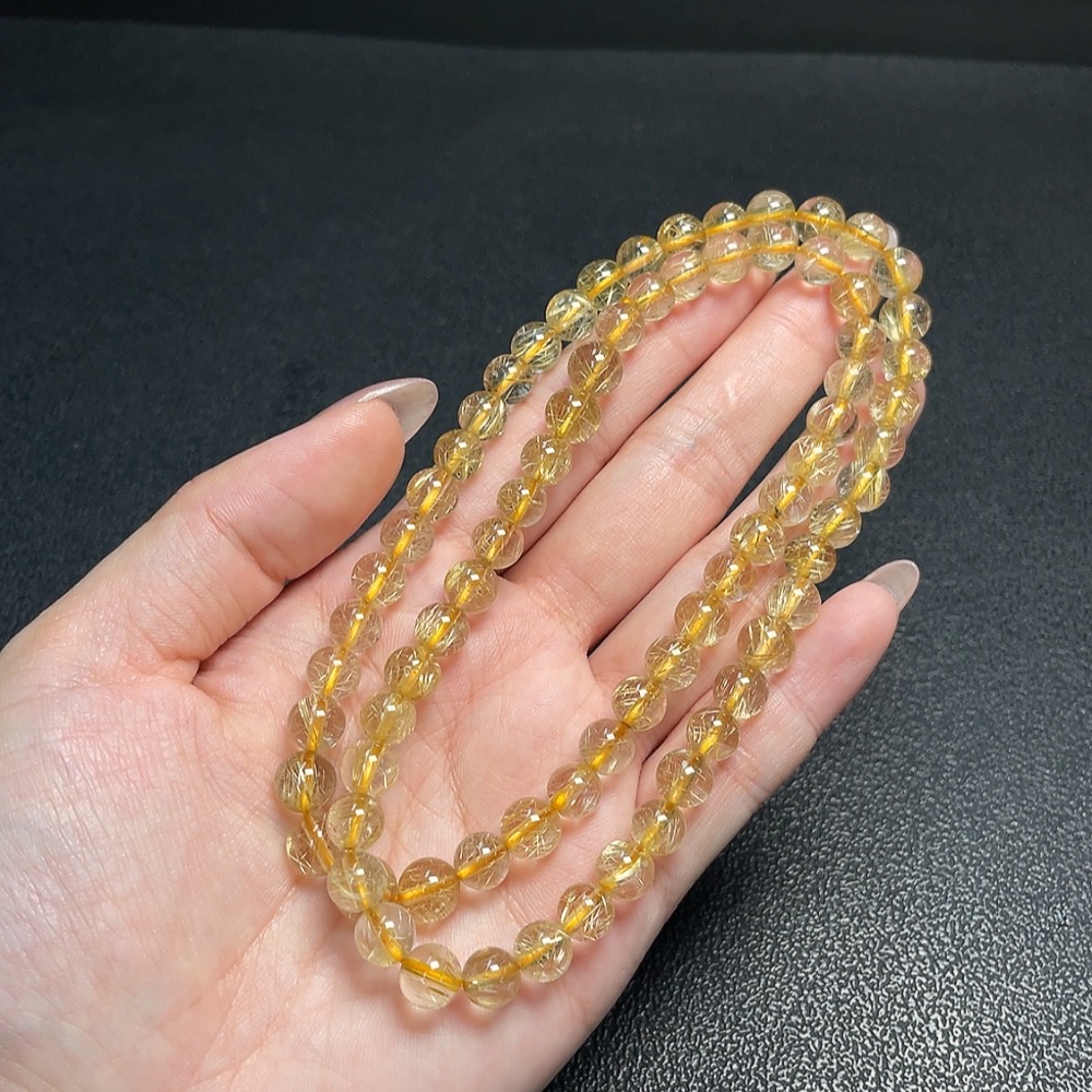 C34008868 Crystal Bead Strand Total Weight Approx. 38.85g Size About 7.2mm