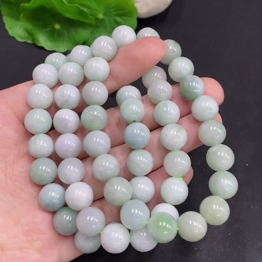 F33876557 Jadeite Bead Bracelet One Lot Sale