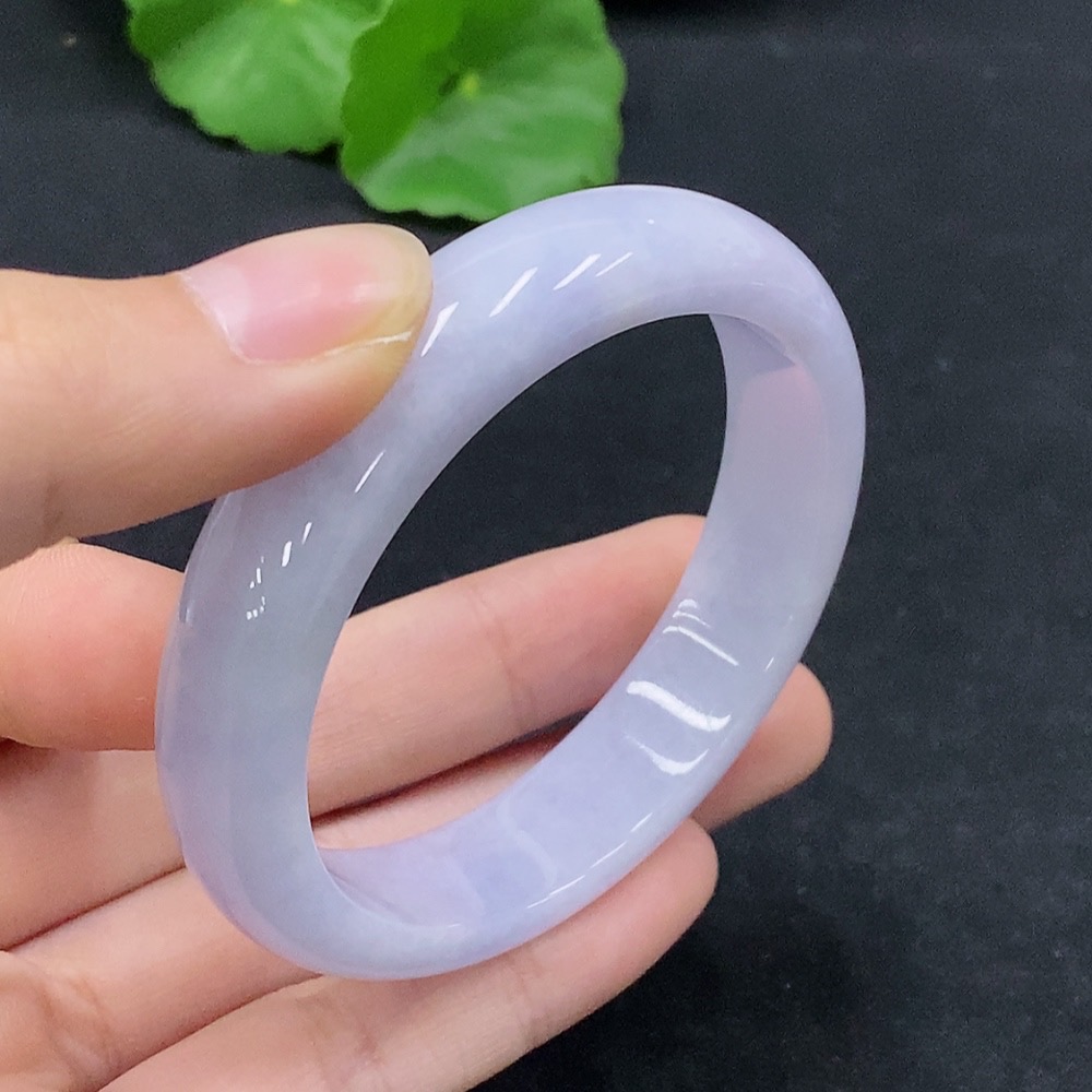 F31684010 Jadeite Round Bangle Size 51.6 Total Weight Approx. 43.48g