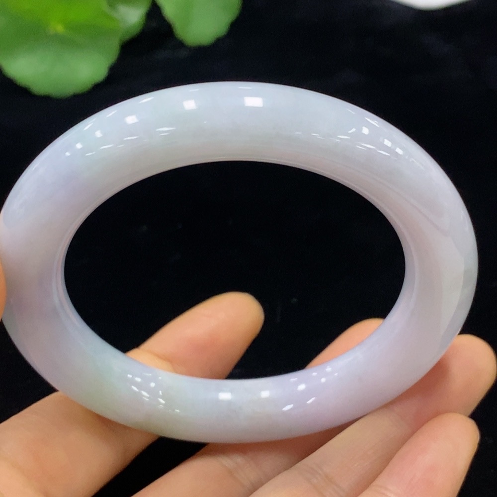 F34974491 Jadeite Round Bangle Size 57.5 Total Weight Approx. 79.17g