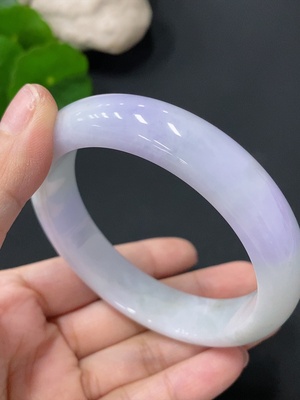 F30441289 Jadeite Round Bangle Size 56mm Total Weight Approx. 57.87g