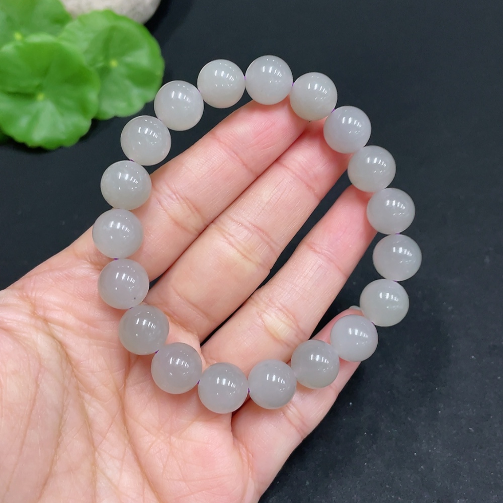 H35102703 Hetian Jade Bracelet, Approx. 10mm, Total Weight About 29.8g