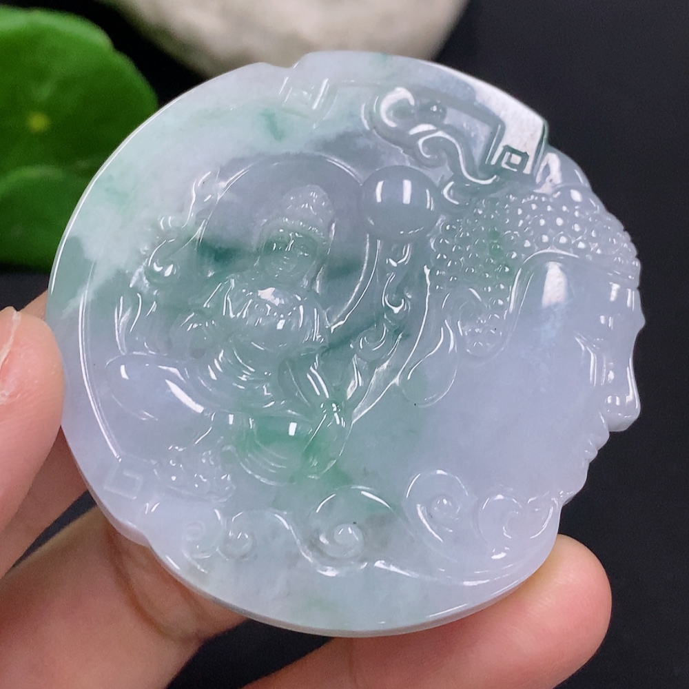 F33857998 Jadeite Enlightenment Pendant