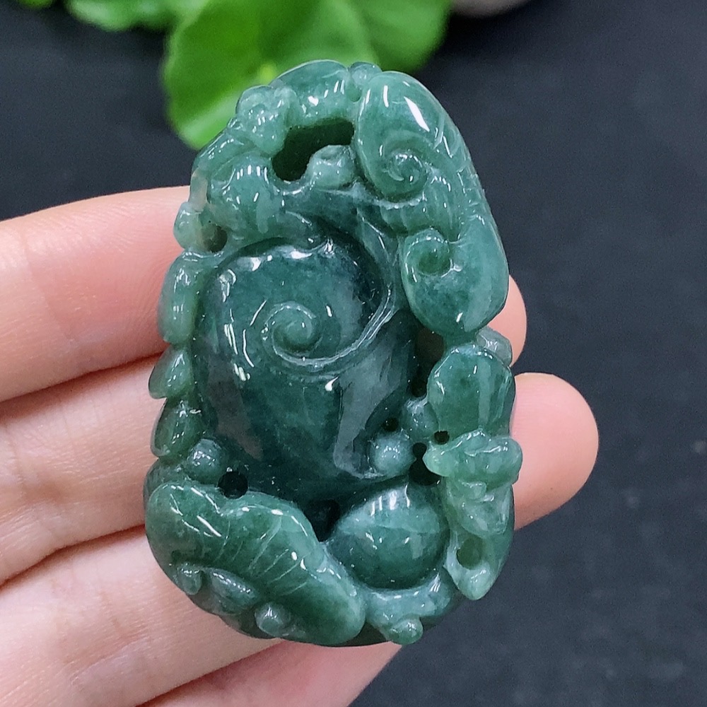 F31684487 Jadeite Pendant Total Weight Approx. 29.22g