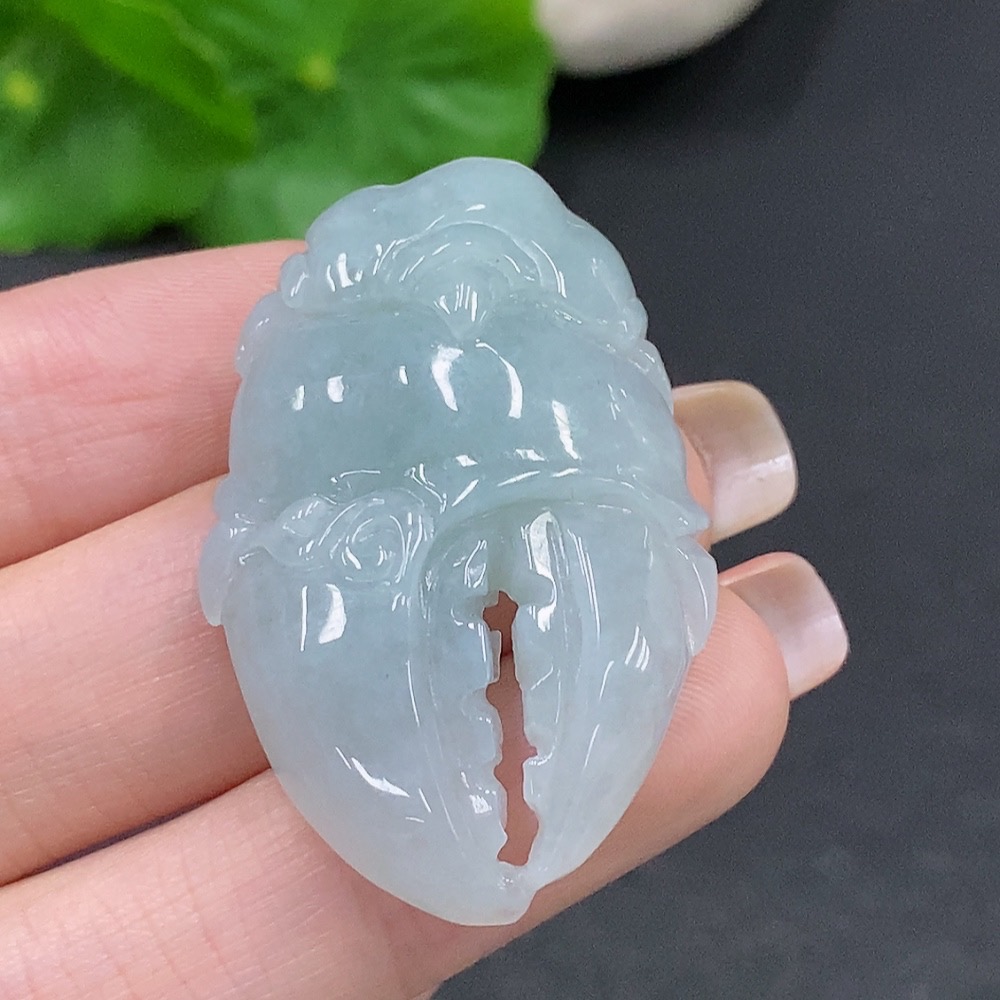 F27144853 Jadeite Pendant Pliers Total Weight Approx. 15.13g