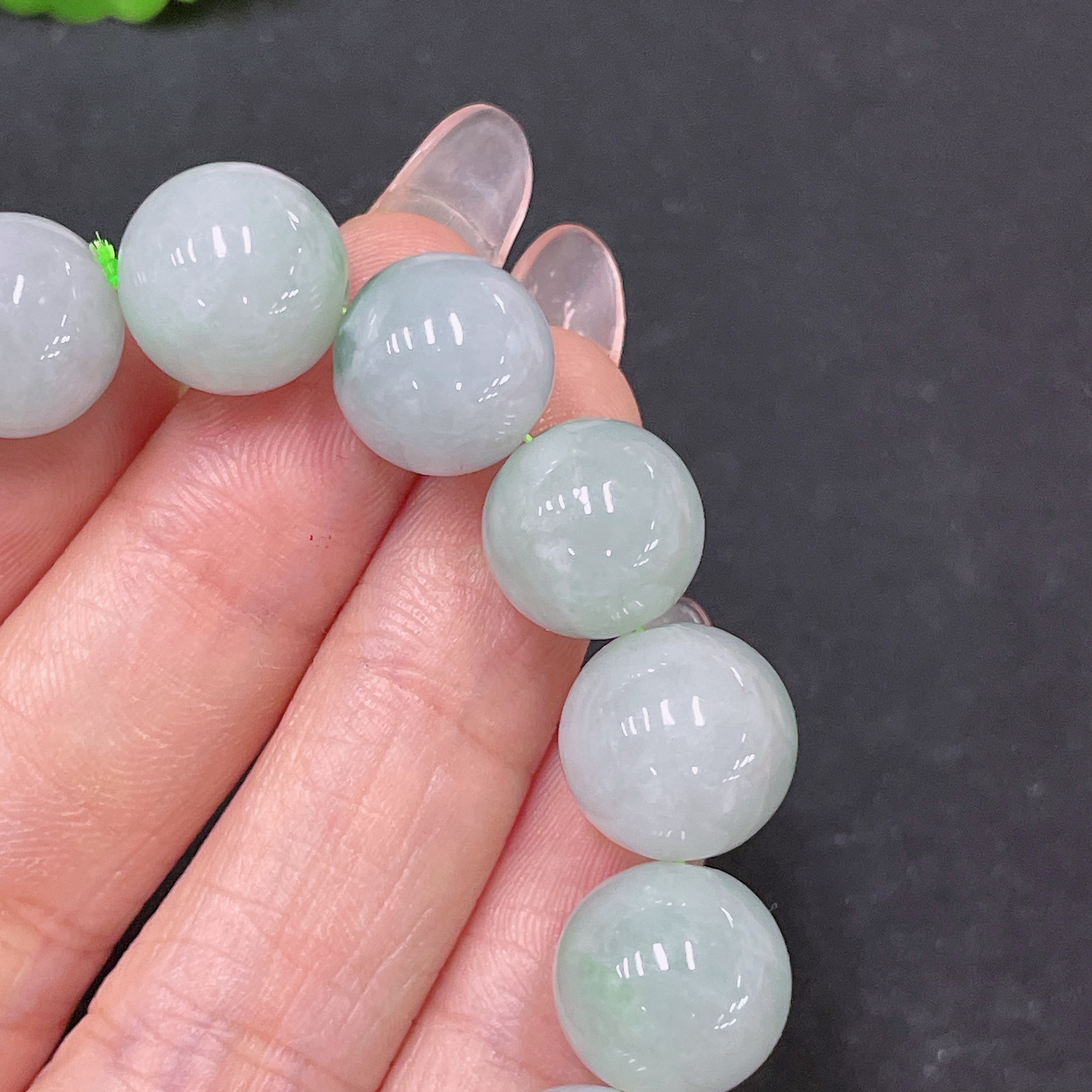 F34047306 Jadeite Bracelet Total Weight Approx.51.48g Size Approx.12.9mm