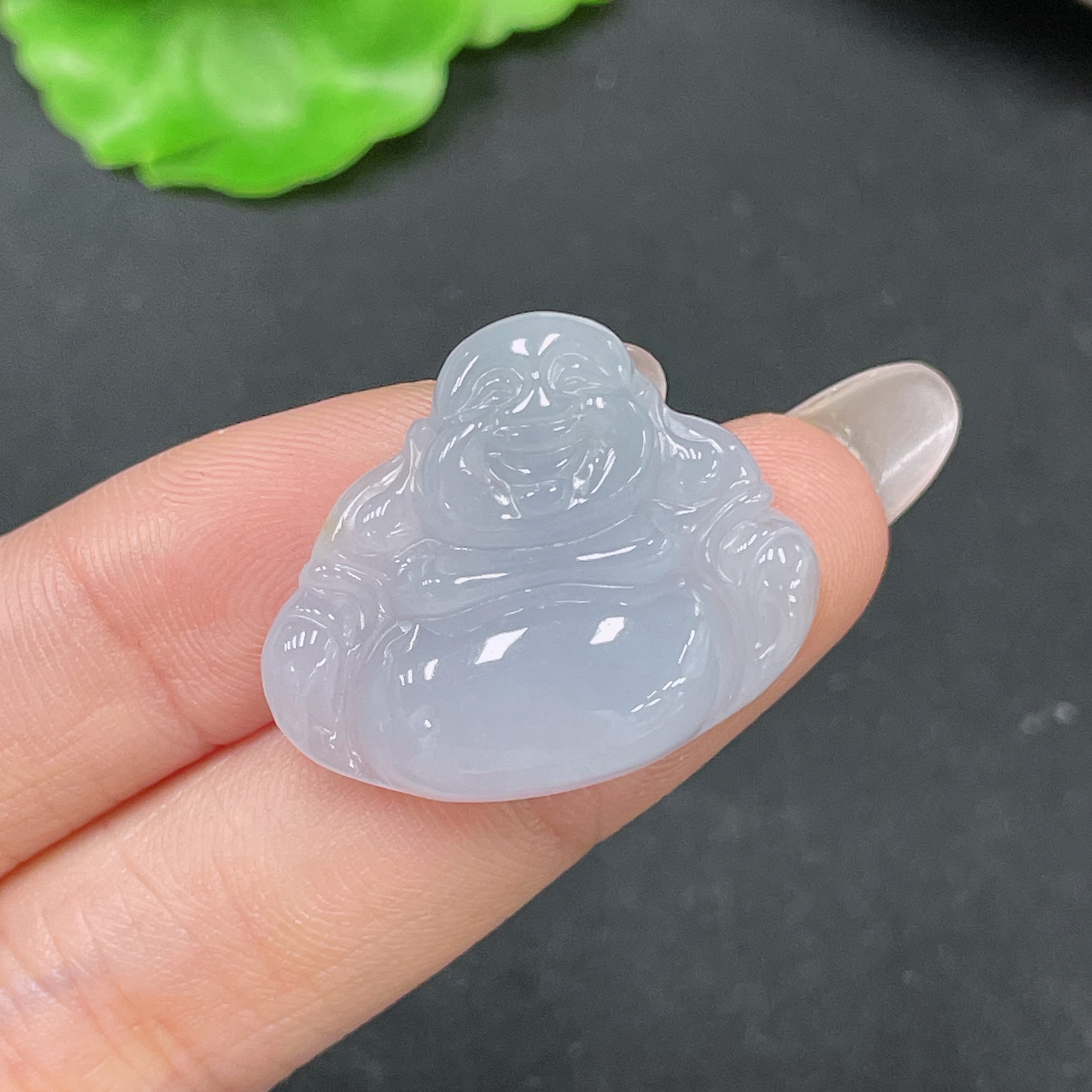 F35137991 Jadeite Pendant Buddha, Total Weight Approx. 5.92g