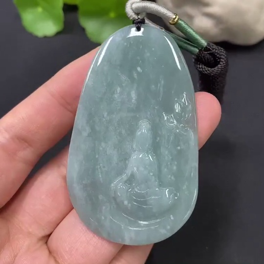 F25863270 JadeitePendant Total Weight Approx. 24.99g Enlightenment