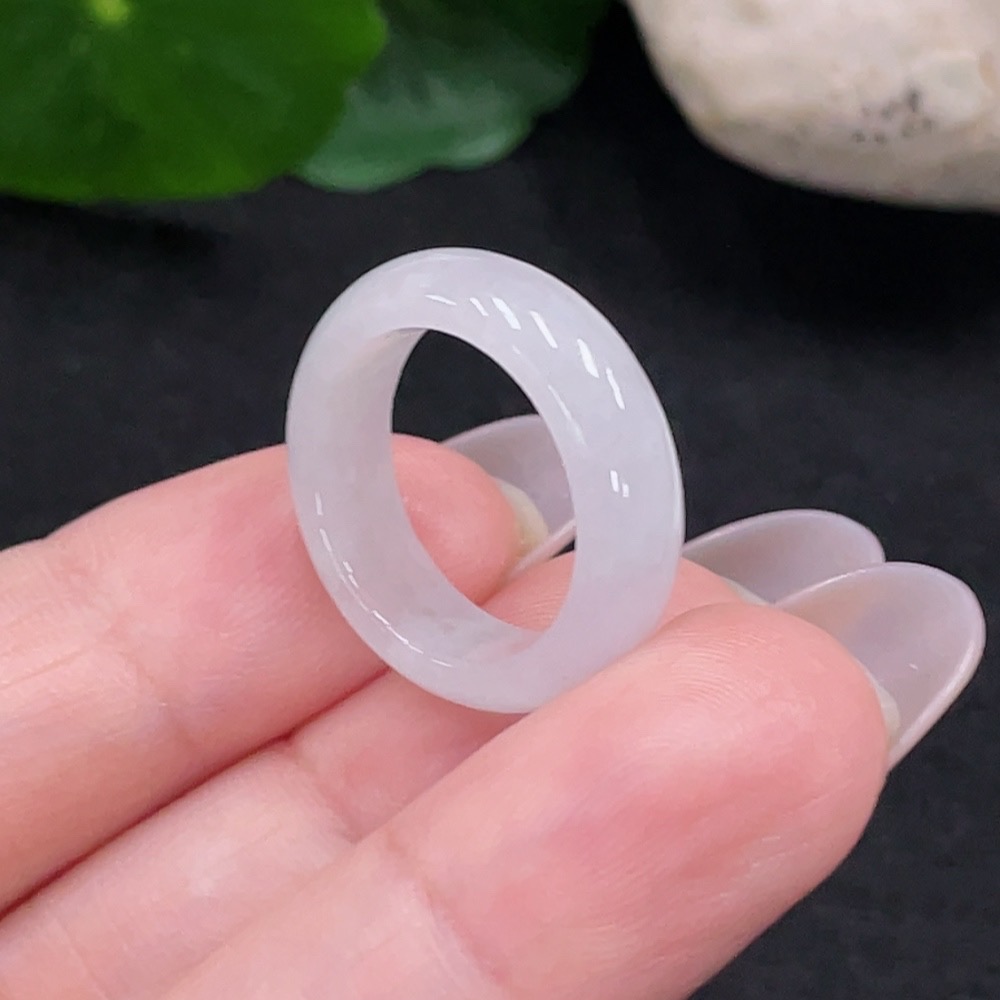 F32709554 Jadeite Ring Size 10 Total Weight Approx. 2.8g