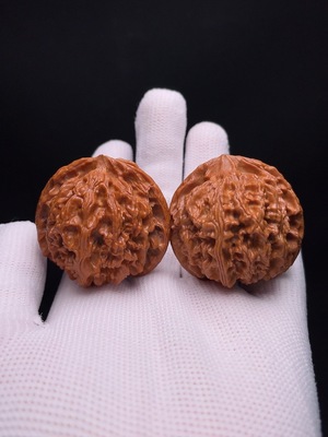 W34987410 Walnut Total weight about 42.9g Size about 40.7mm