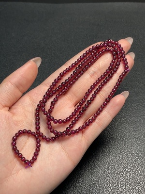 C34009905 Garnet Bead Strand Total Weight Approx.21.24g Sell as a Lot
