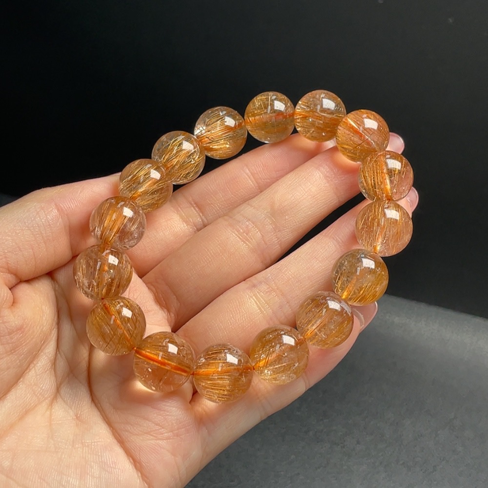C28302664 Crystal Bracelet  Approx. 13.5mm  Total Weight Approx. 56.77g
