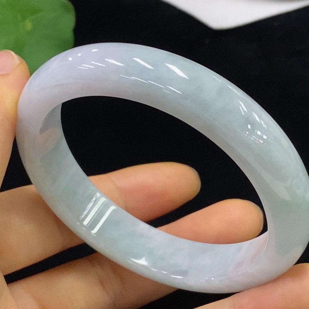 F34023995 Jadeite Round Bracelet Size 57 Total Weight Approx. 57.95g