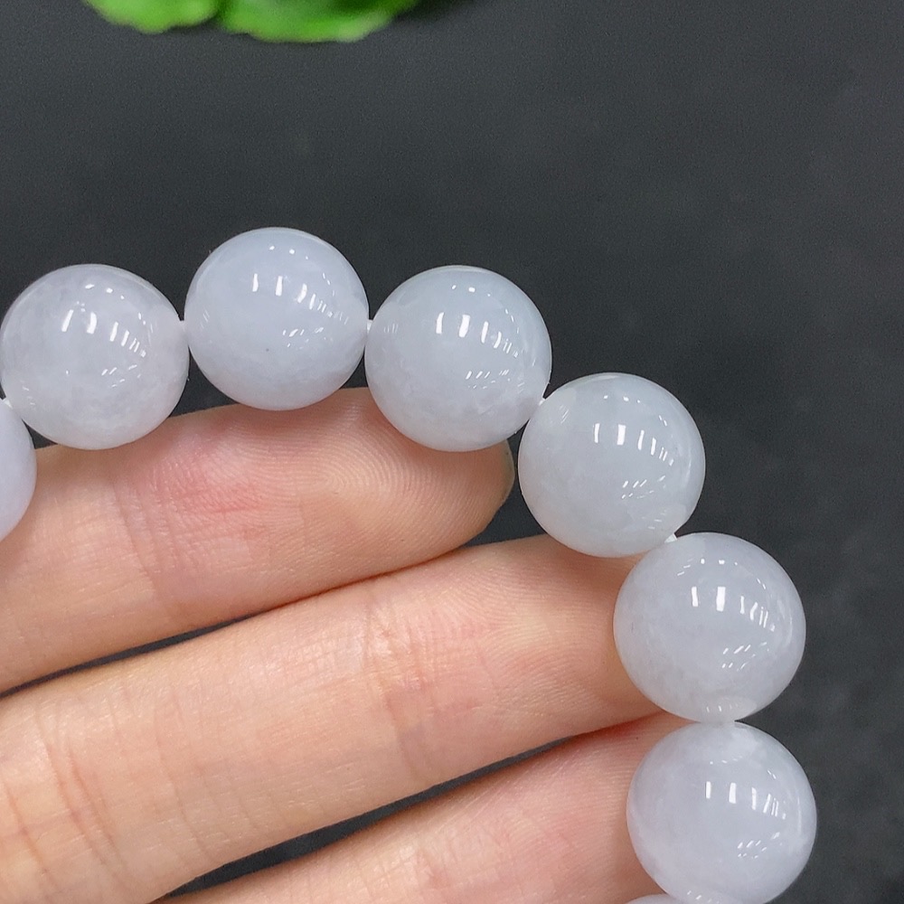 F30488807 Jadeite Beaded Necklace Approx. 12.2mm Total Weight Approx. 51.9g