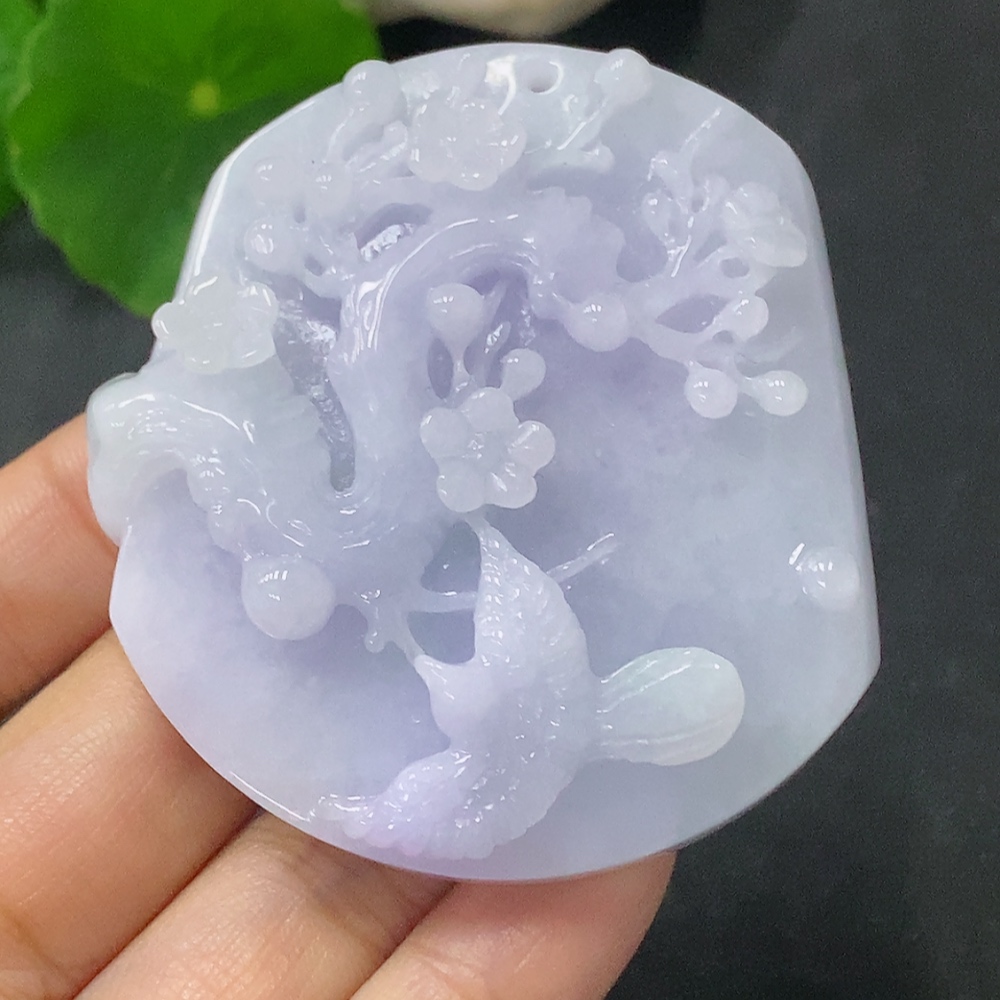 F35140095 Jadeite Pendant Delighted