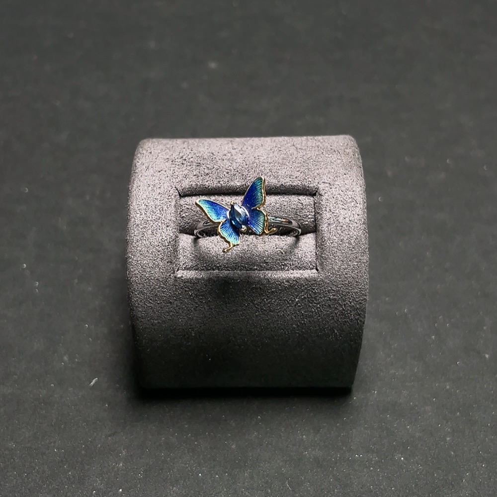 C34989122 Sapphire Ring 18k Gold Total Weight Approx. 1.5g Size 14